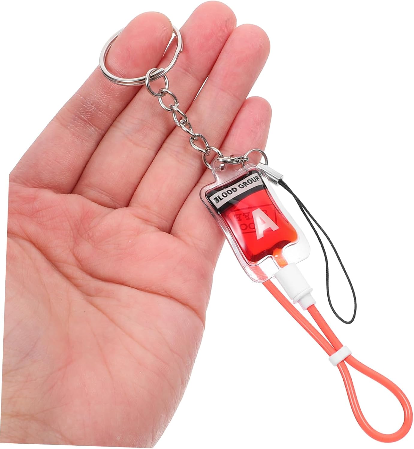 Halloween Blood Keychain Bag Pendant Charm