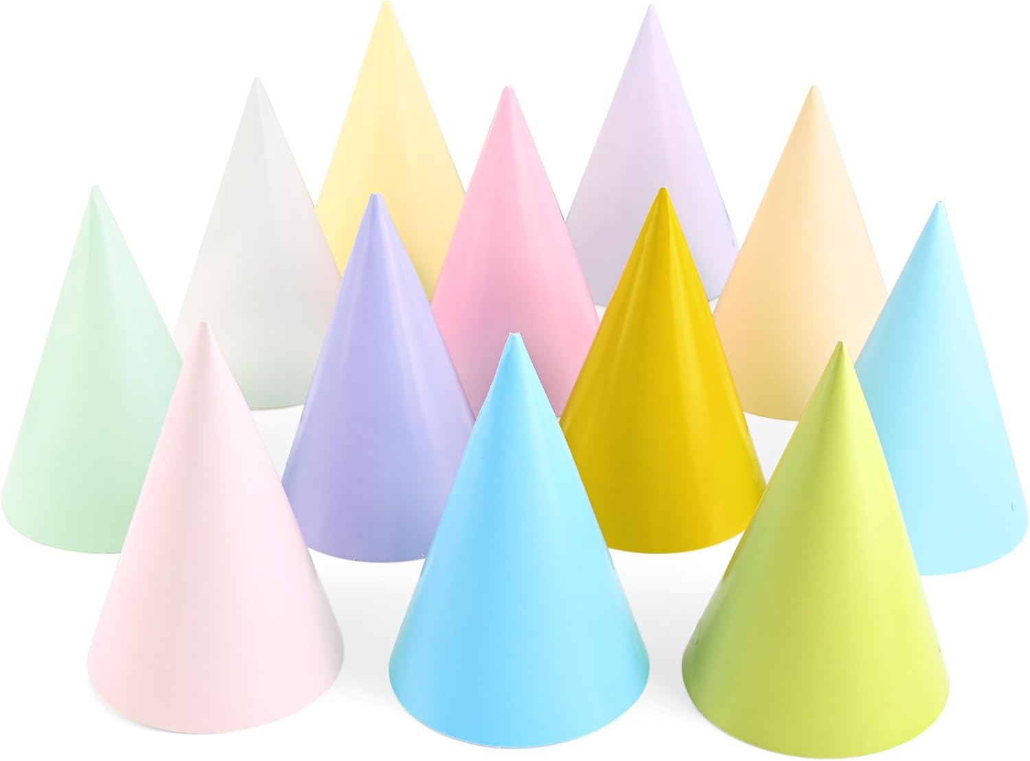 CANREVEL Rainbow Party Hats for Kids and Adults