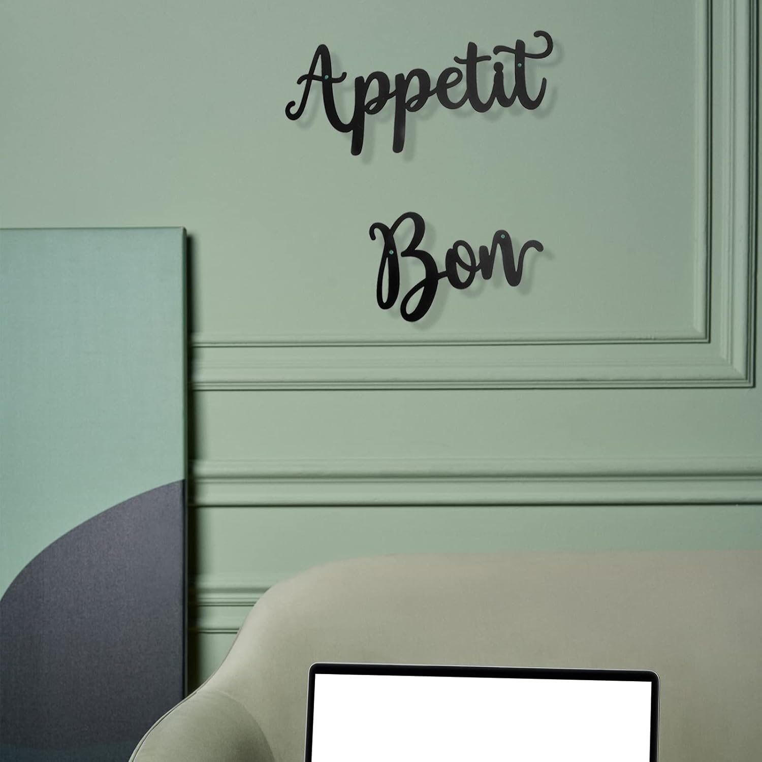 BESPORTBLE Wall Art Letters Sign Pendant for Home Decor