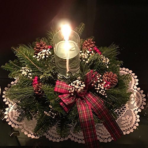 Firefly Dripless 6-Inch Refillable Glass Pillar Candle