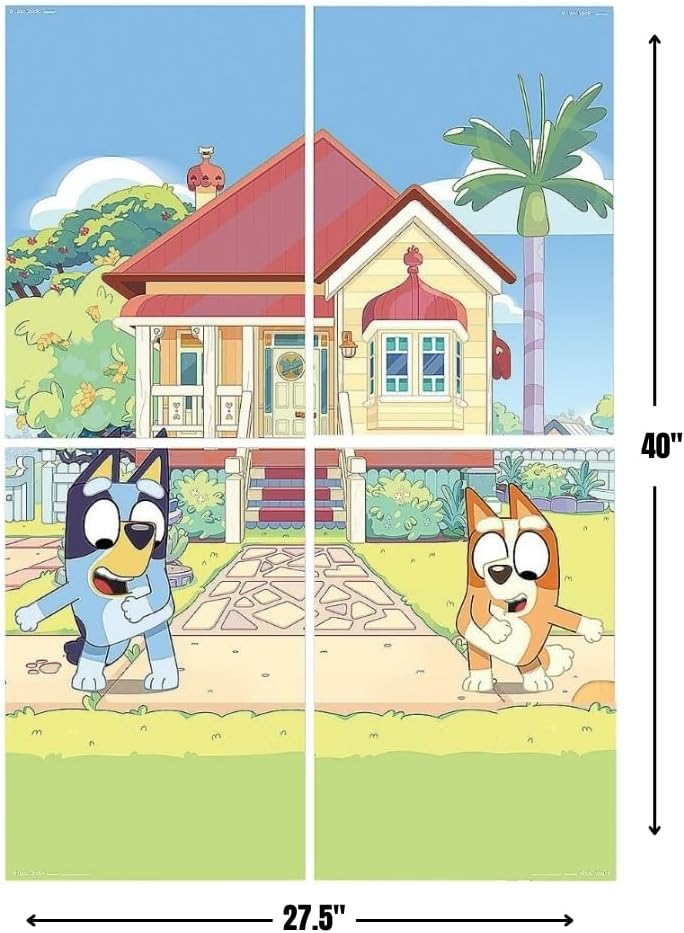 Exciting Bluey Scene Setter with Props Pack of 16