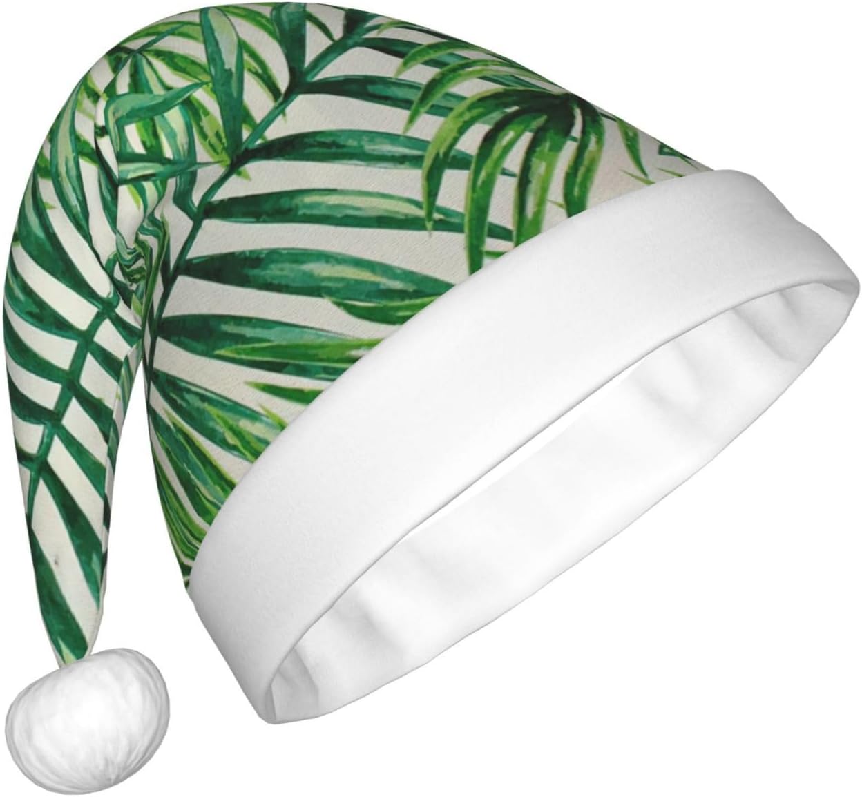Qin Zheng Banana Leaf Santa Hat Christmas Gift for Women