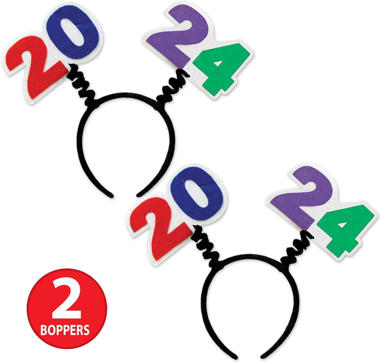 Beistle 2024 Headband Boppers Set of 2
