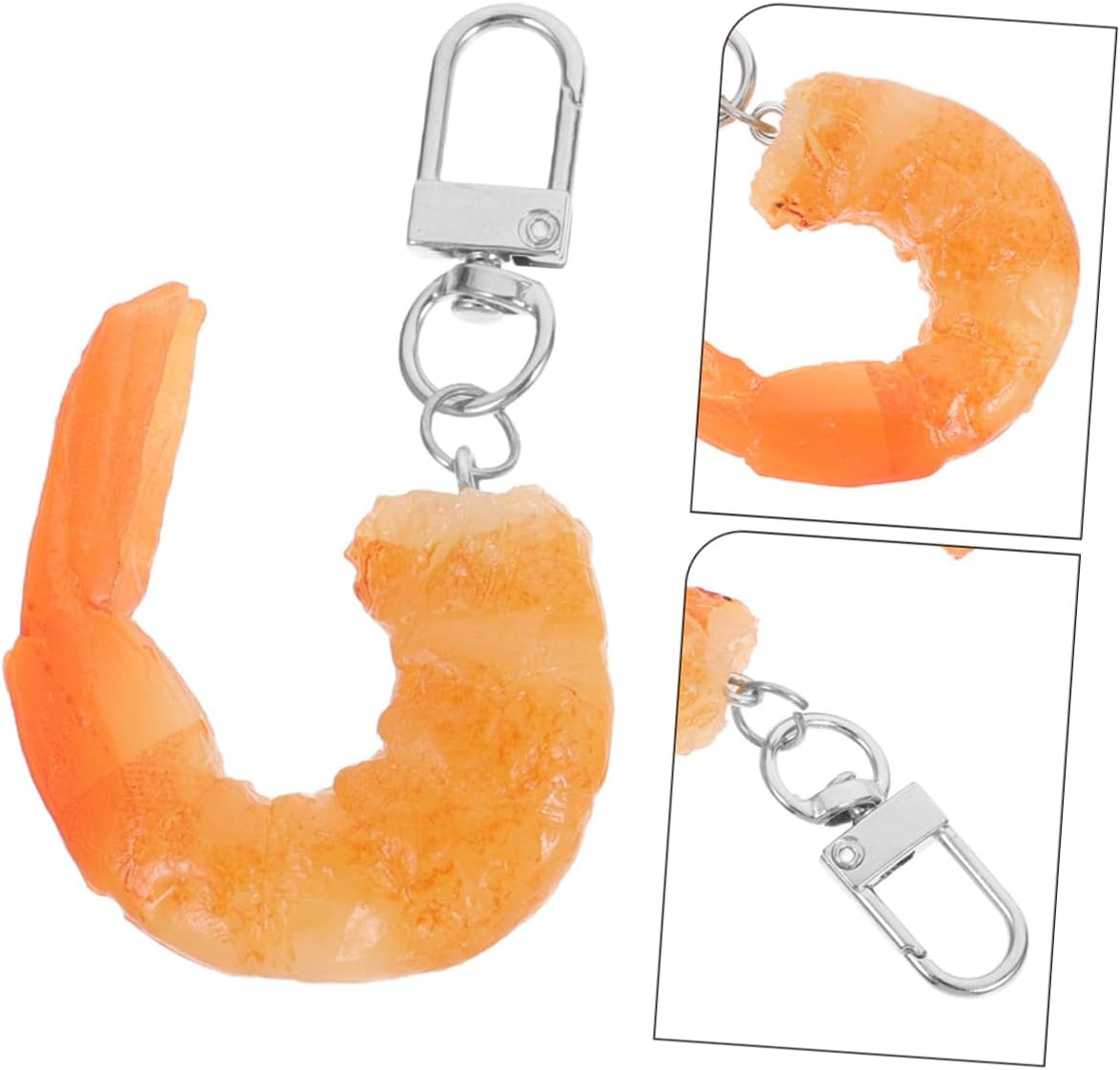 Ciieeo 5Pcs Cute Crawfish Keychain Party Favors