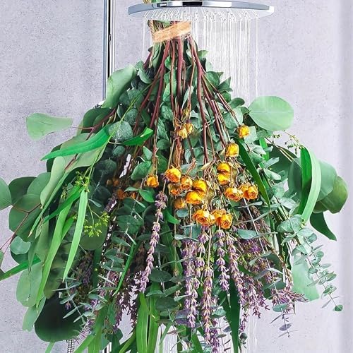 70pcs Dried Lavender and Eucalyptus Mix for Shower Hanging