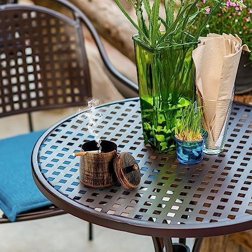 Yiiwinwy Windproof Cigarette Ashtray Outdoor