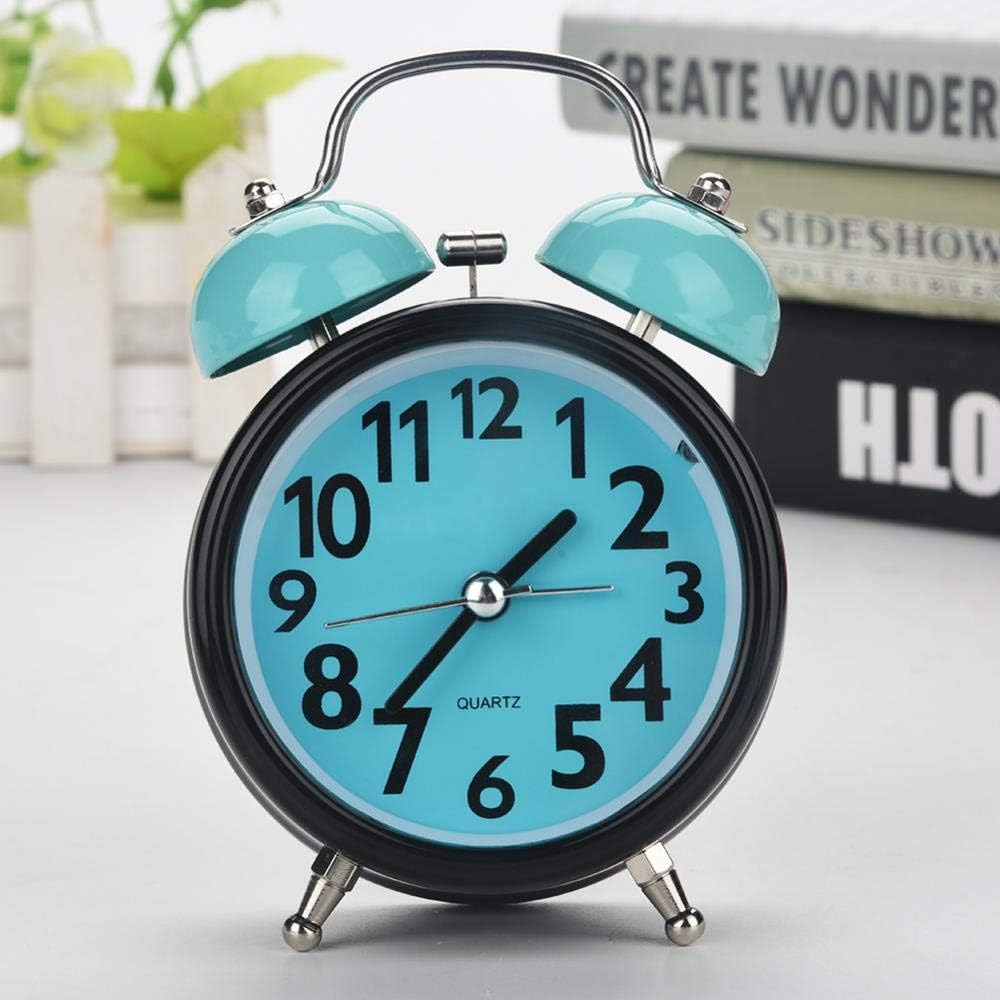 Boquite Mechanical Alarm Clock with Night Light