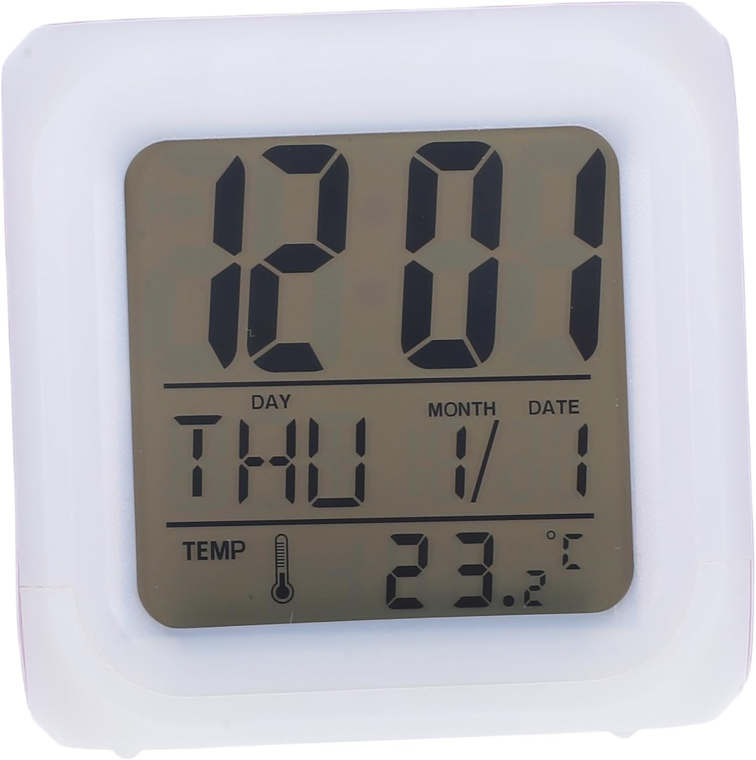 VALICLUD Digital LED Alarm Clock with Unicorn Decor