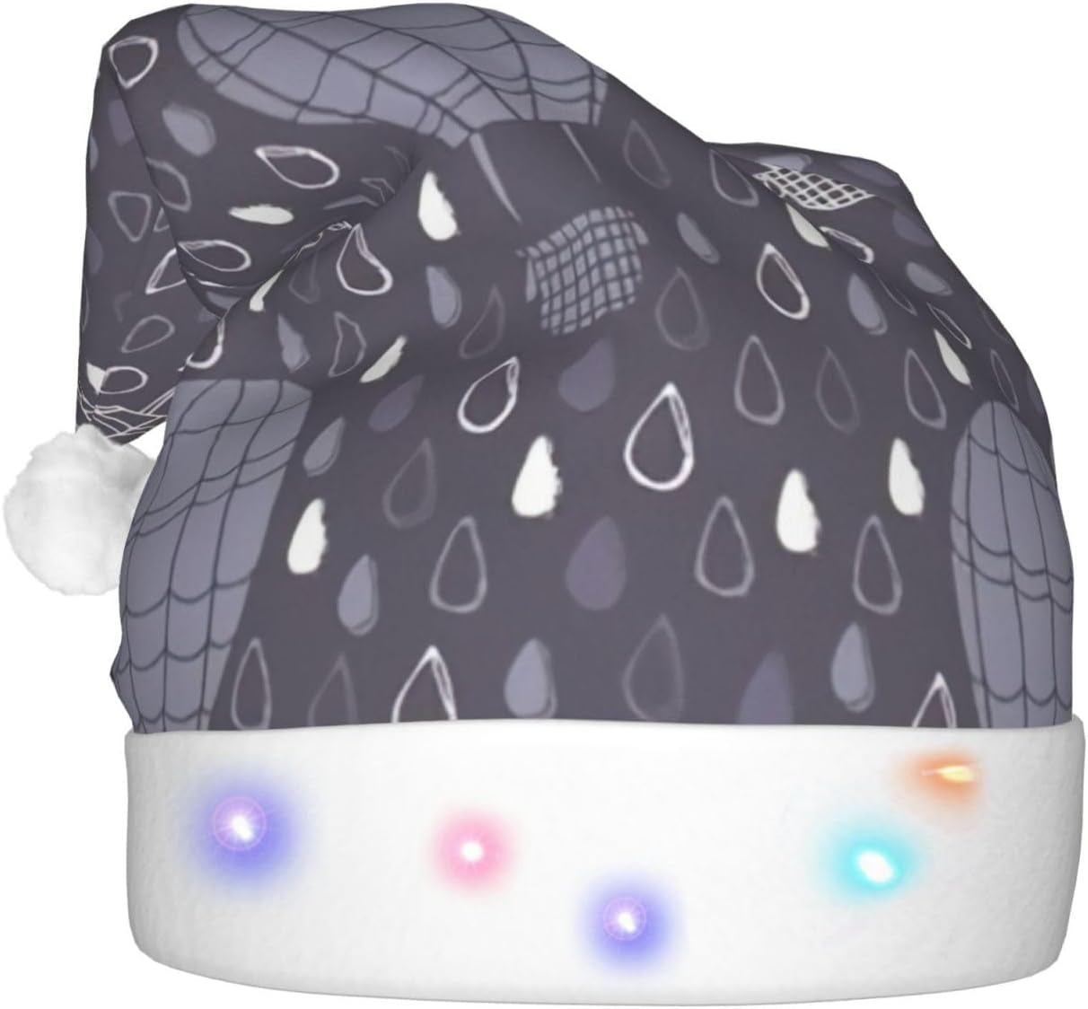 Hot Air Balloon LED Christmas Hat For Adults