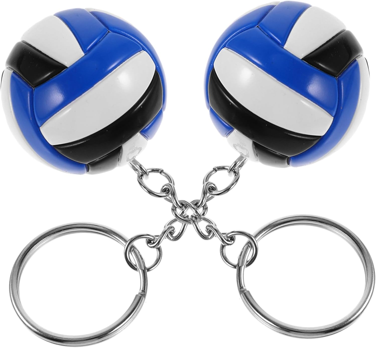Garneck 2pcs Volleyball Keychains for Backpacks Bag Pendant