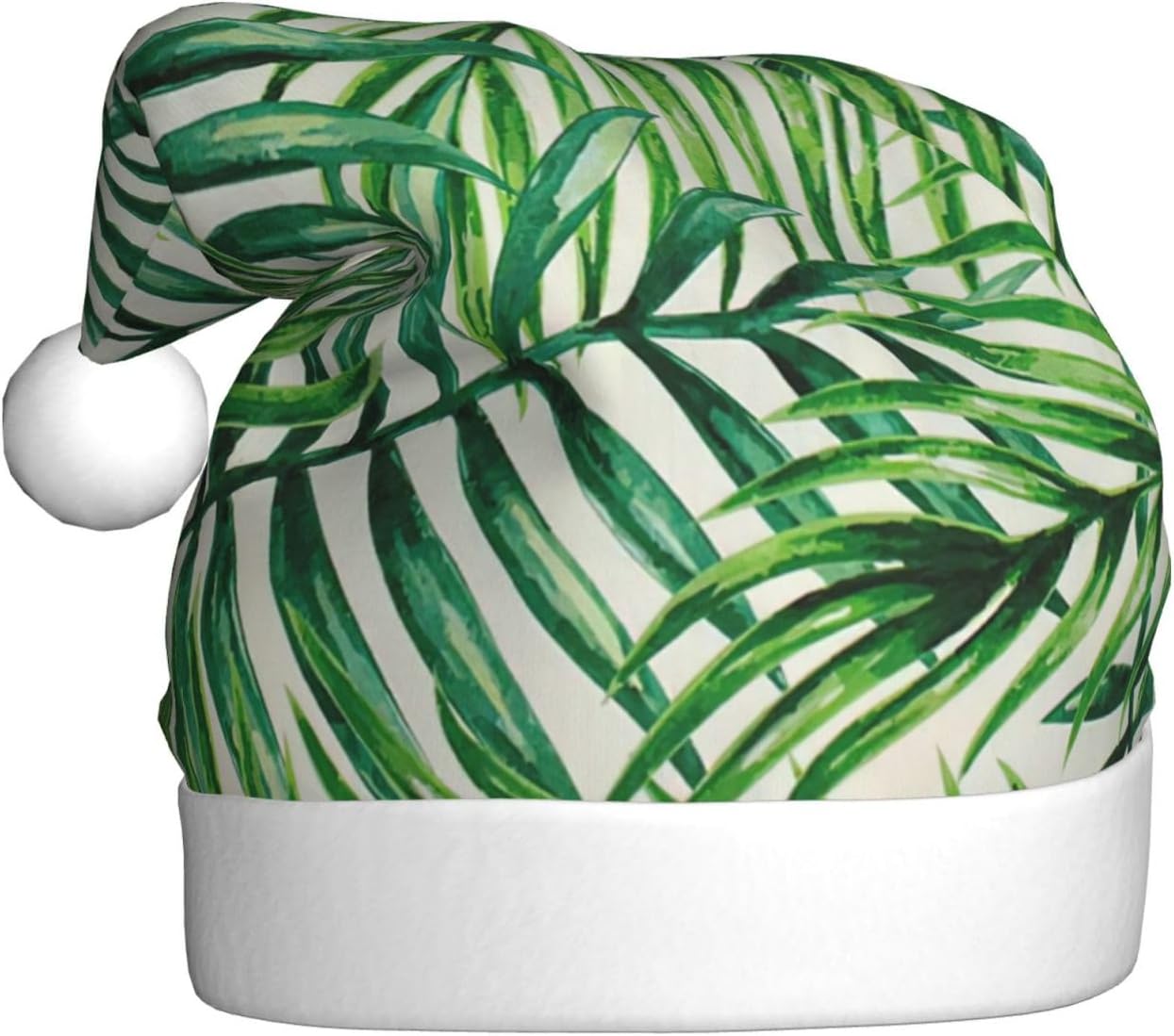 Qin Zheng Banana Leaf Santa Hat Christmas Gift for Women