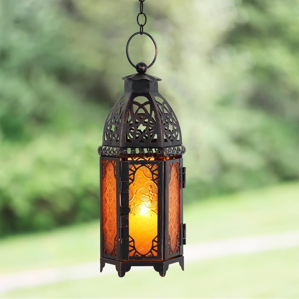 NEEDOMO 11 Inch Decorative Candle Lanterns