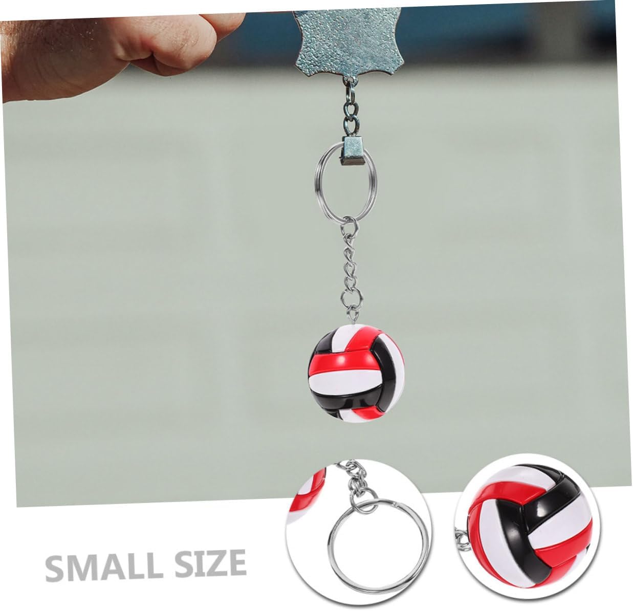 IMIKEYA Volleyball Keychain Pendant Set
