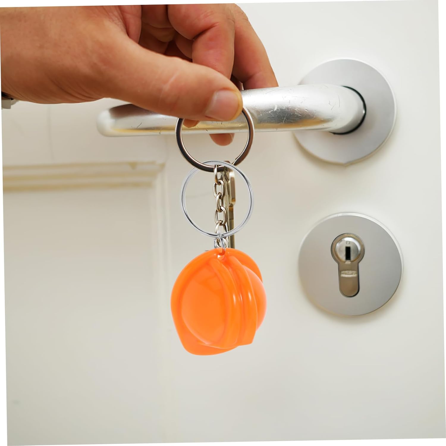 Zerodeko 4pc Unique Mini Helmet Keychain Set