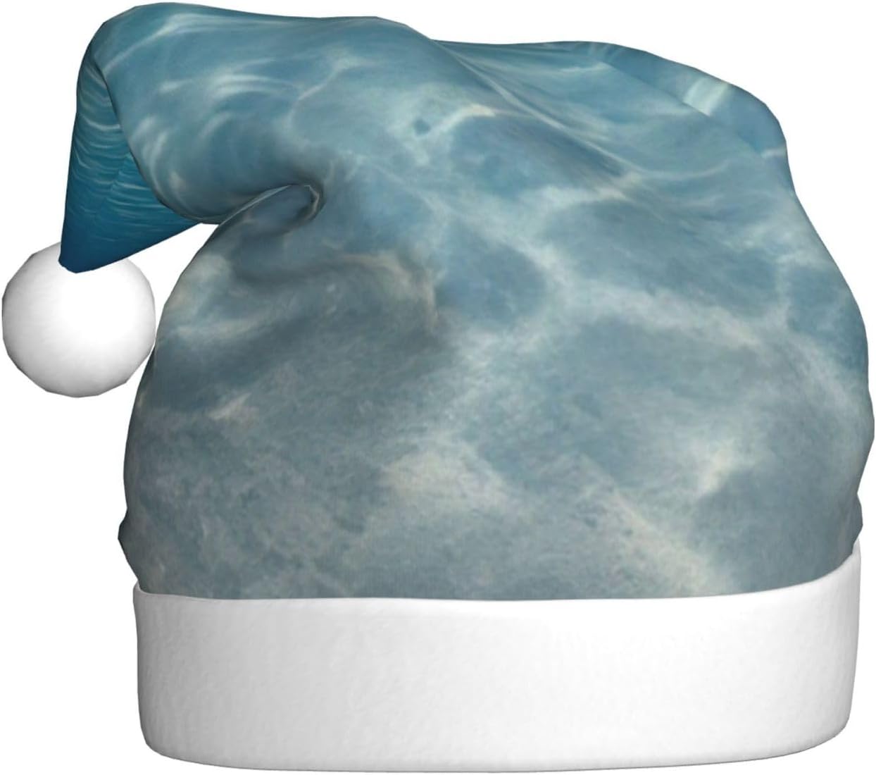 Personalized Santa Hat Velvet Plush Christmas Headwear for Women