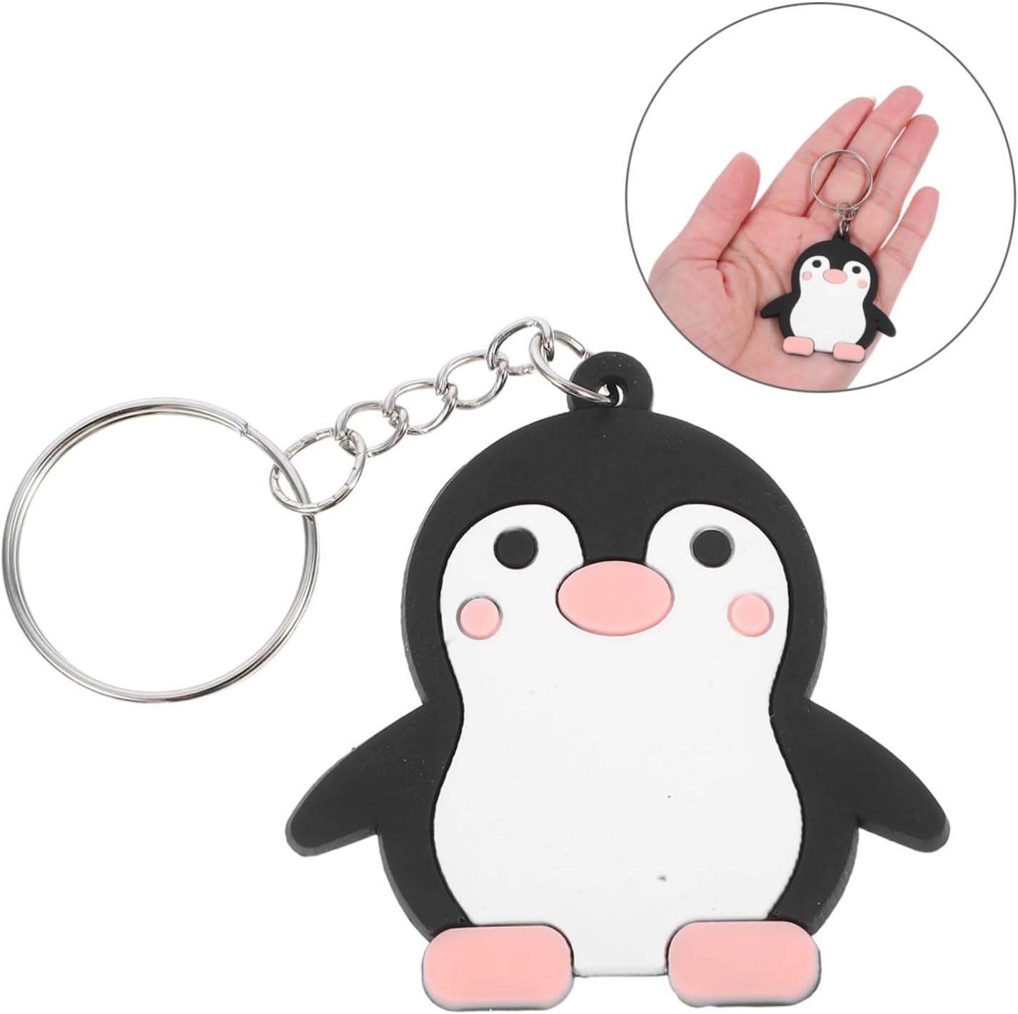 Zerodeko 24Pcs Penguin Keychain Animal Party Favor Backpacks
