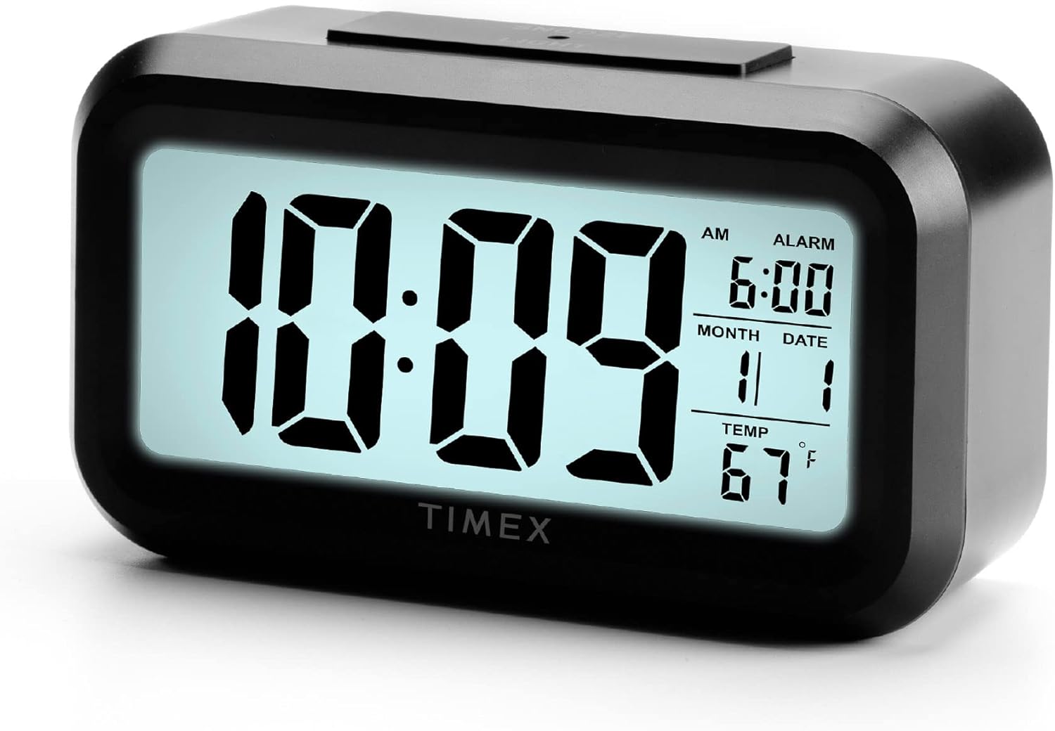 Timex Alarm Clock with Temperature Sensor and Large Display