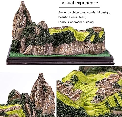Machu Picchu Statue Home Decor Sculpture Desktop Ornament