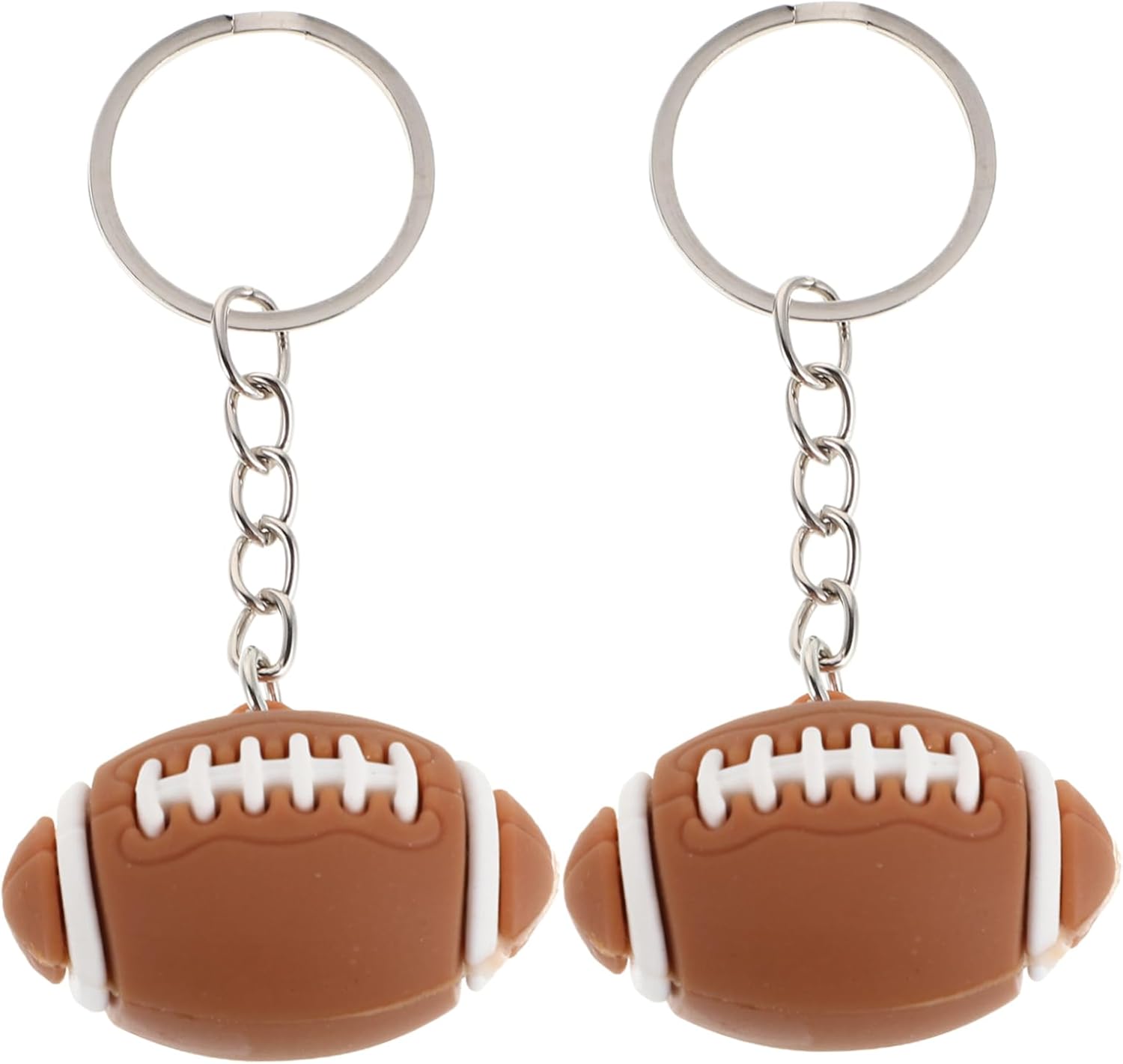 2PCS Mini Sports Balls Football Keychain for Boys