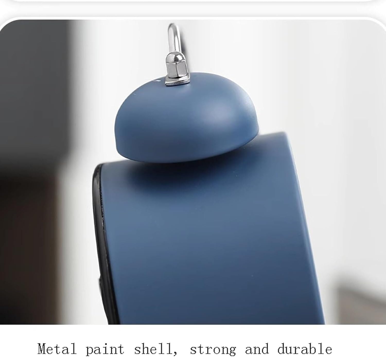 Double Bell Alarm Clock with Backlight and Silent Ticking