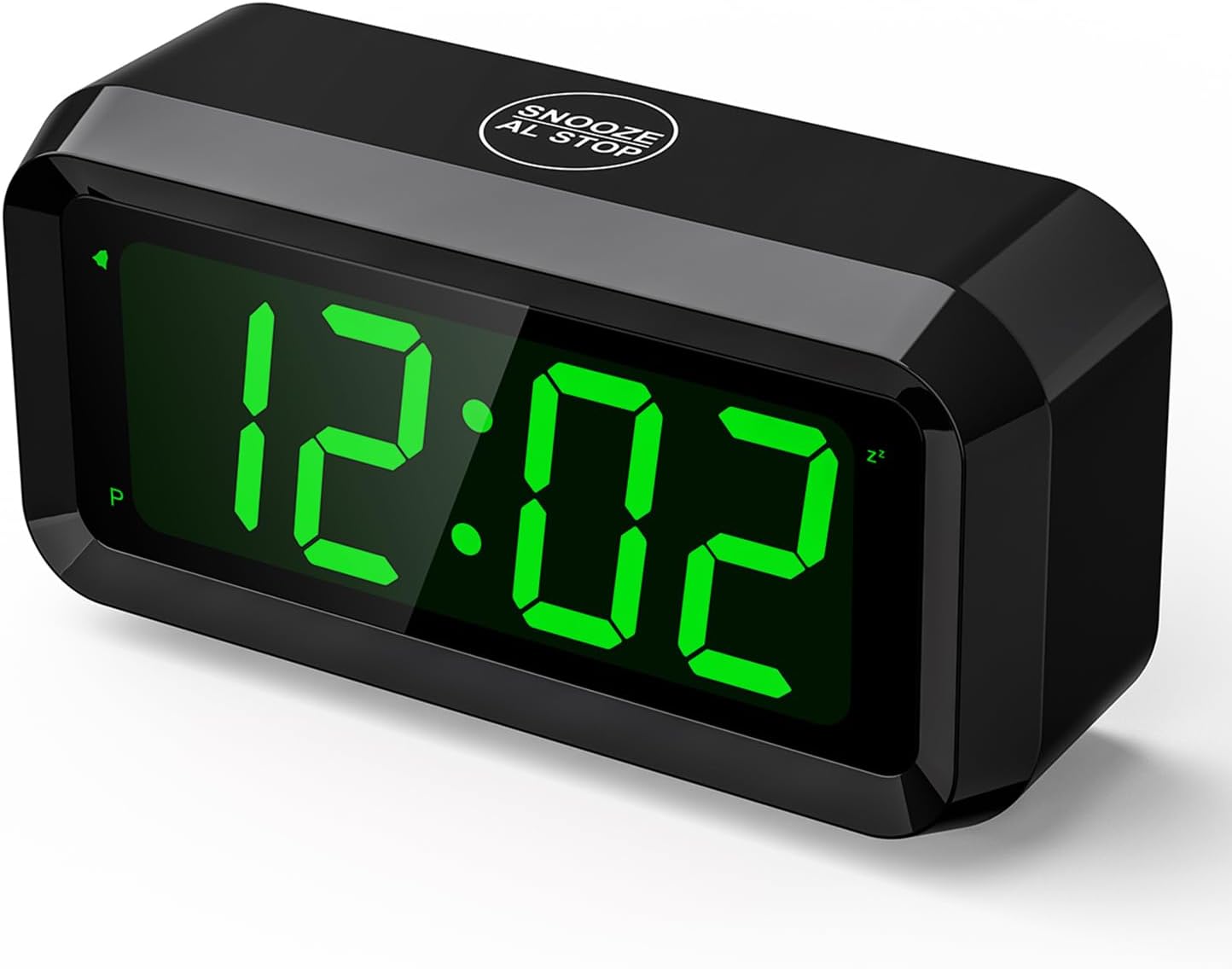 Supledck Digital Alarm Clock with 3 Brightness Levels and 12 Inchr LED Display