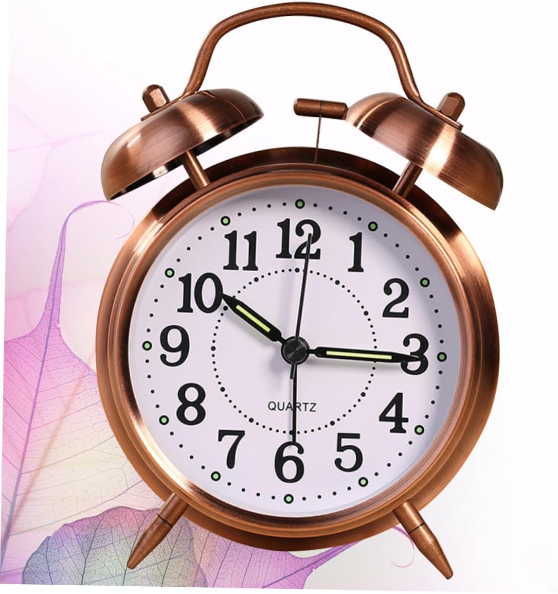 Metal Double Bells Alarm Clock Classic Design