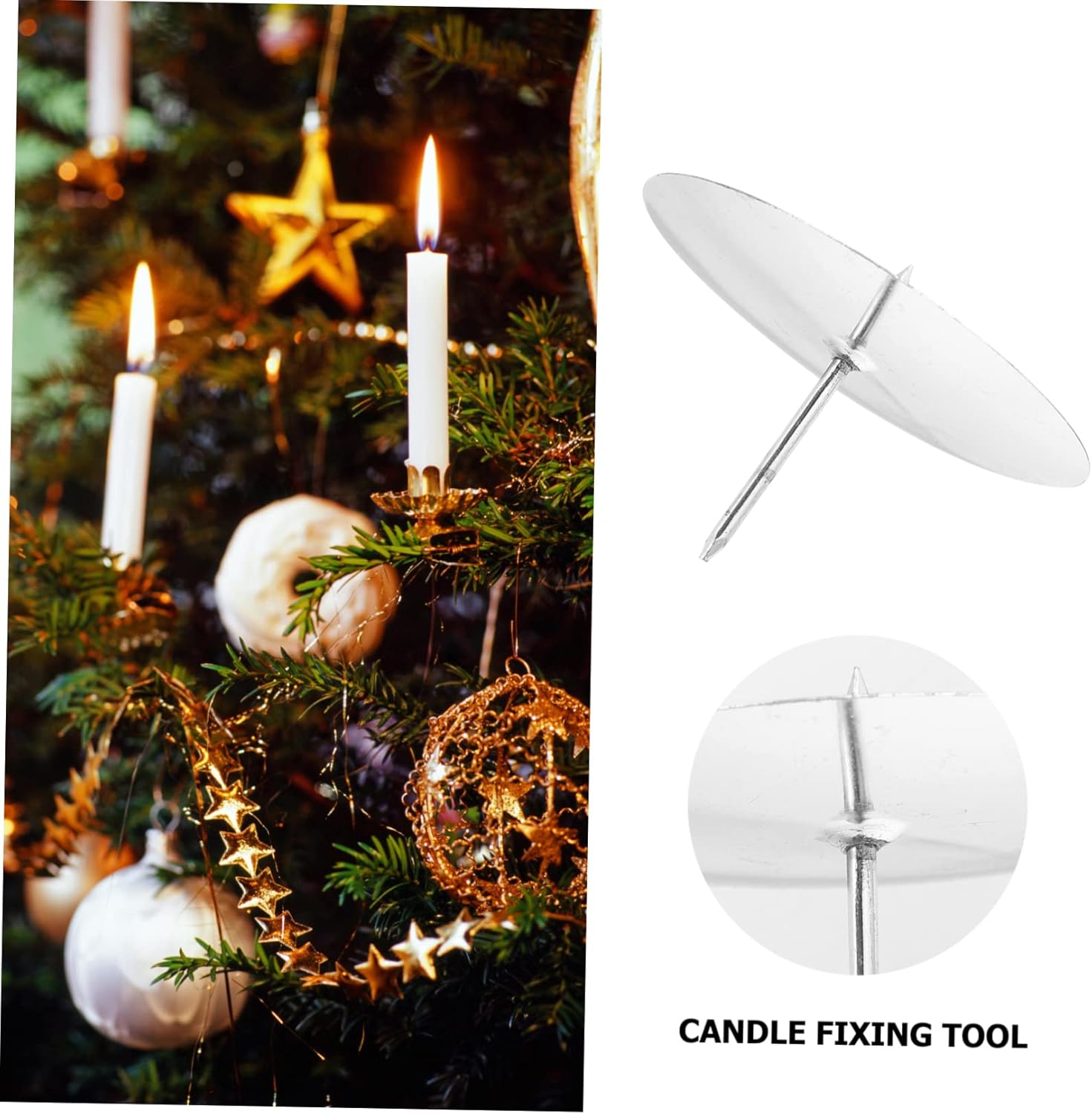24pcs Iron Candle Holder for Festivals and Celebrations