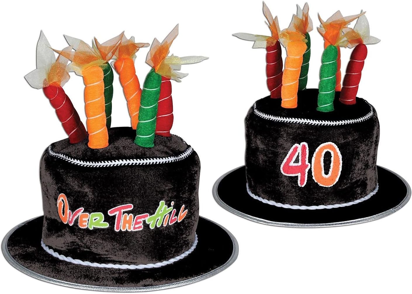 Beistle 40th Birthday Over the Hill Cake Hat
