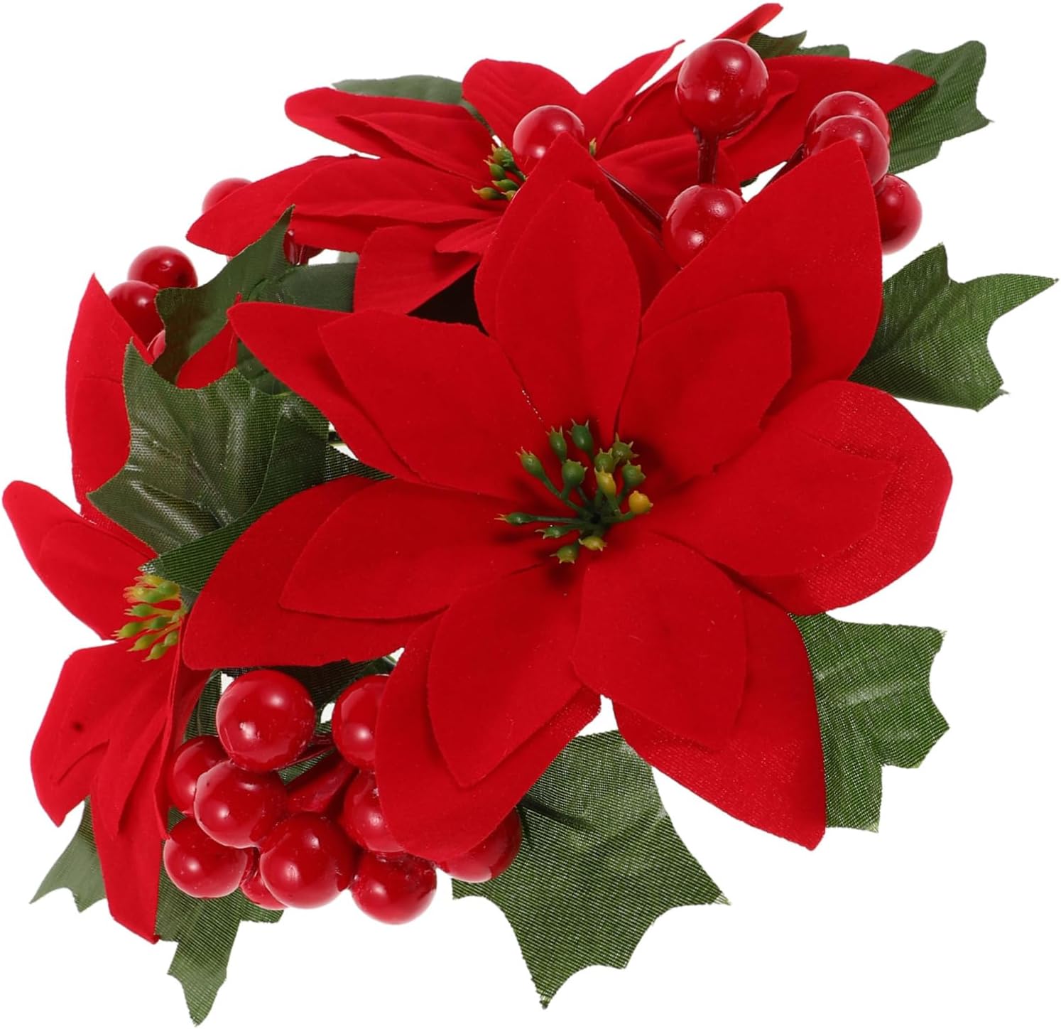Wakauto Mini Christmas Candle Wreath Decor