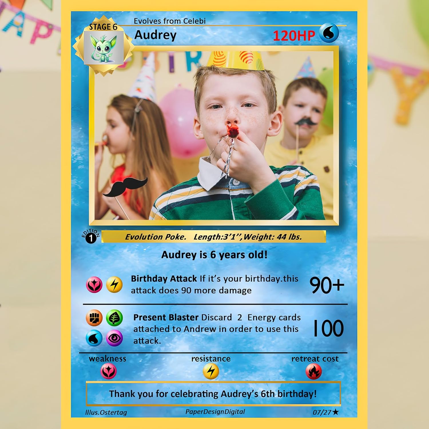 Customized Photobooth for Birthday Parties