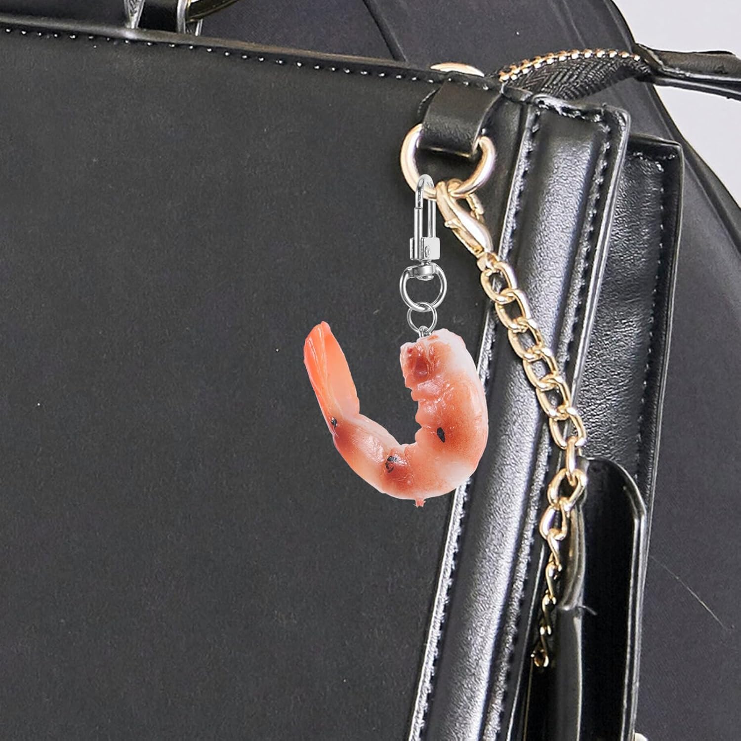 STOBAZA Shrimp Key Ring Car Key Charm