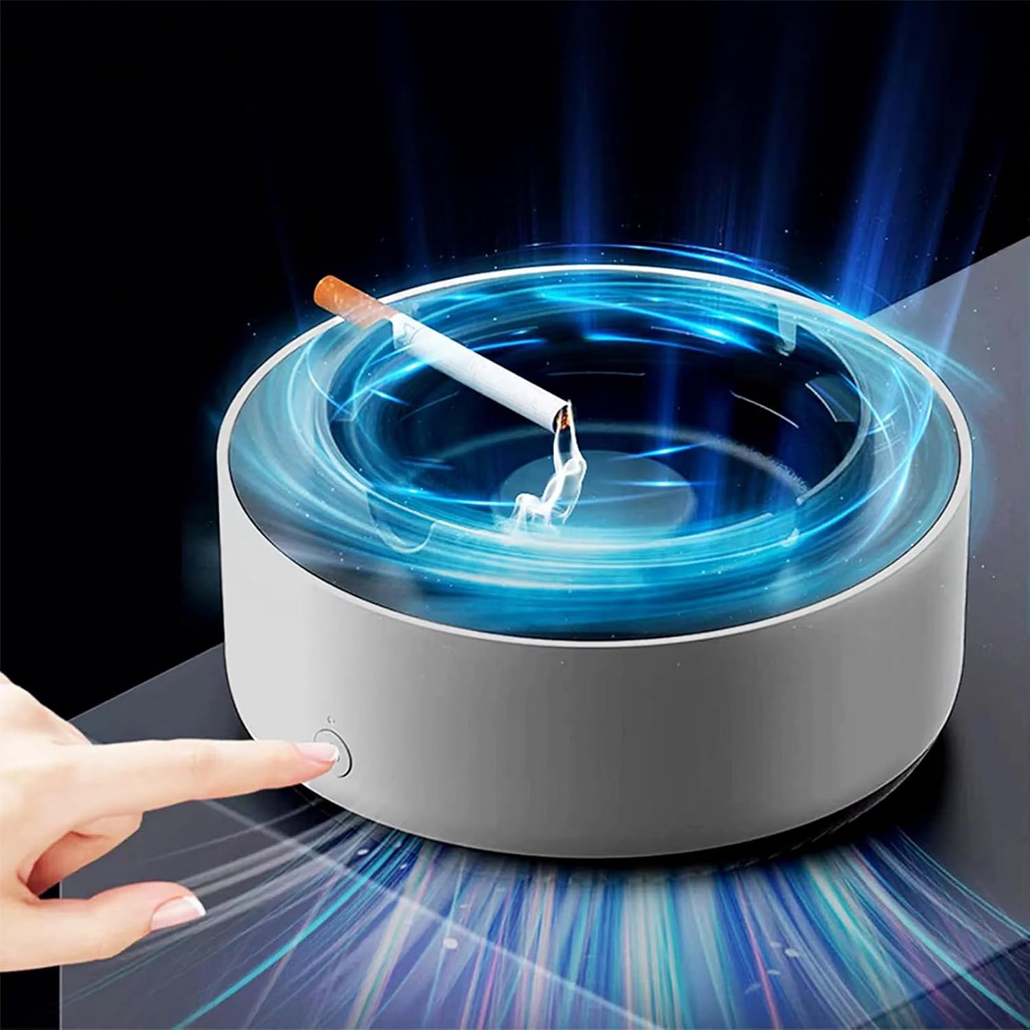 Desniltol Smokeless Ashtray with Air Purifier Function
