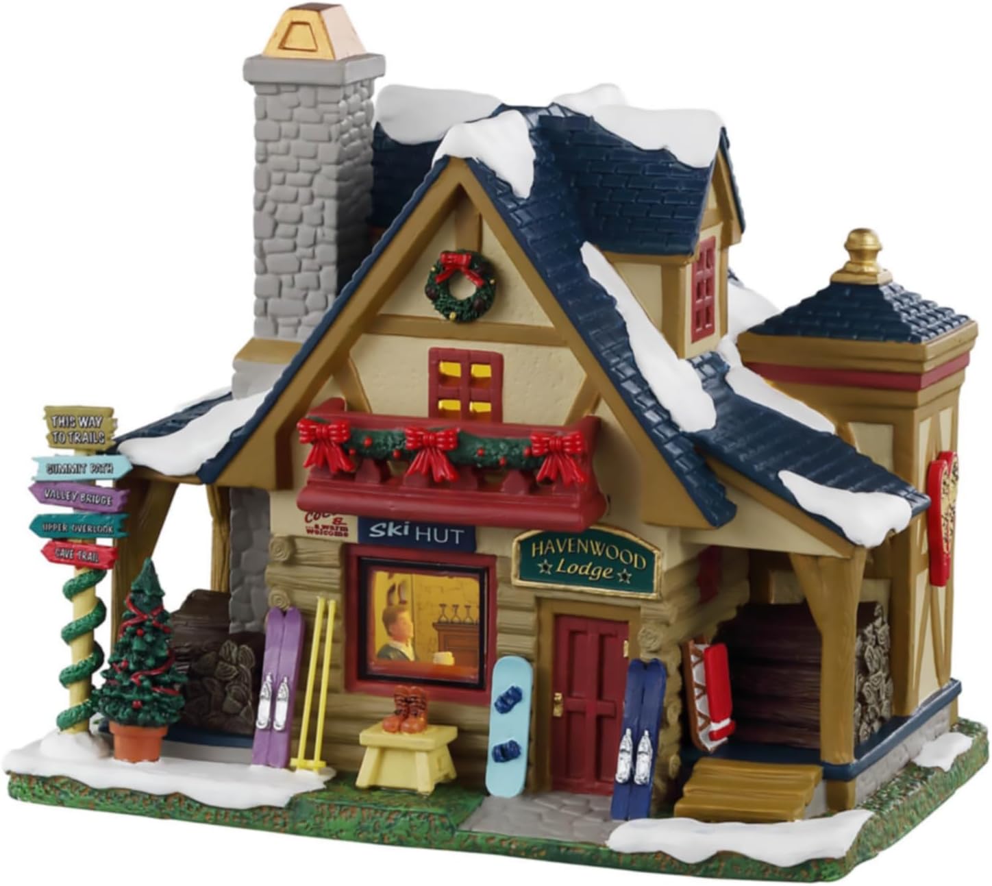 Lemax 35047 Havenwood Lodge Lighted Building