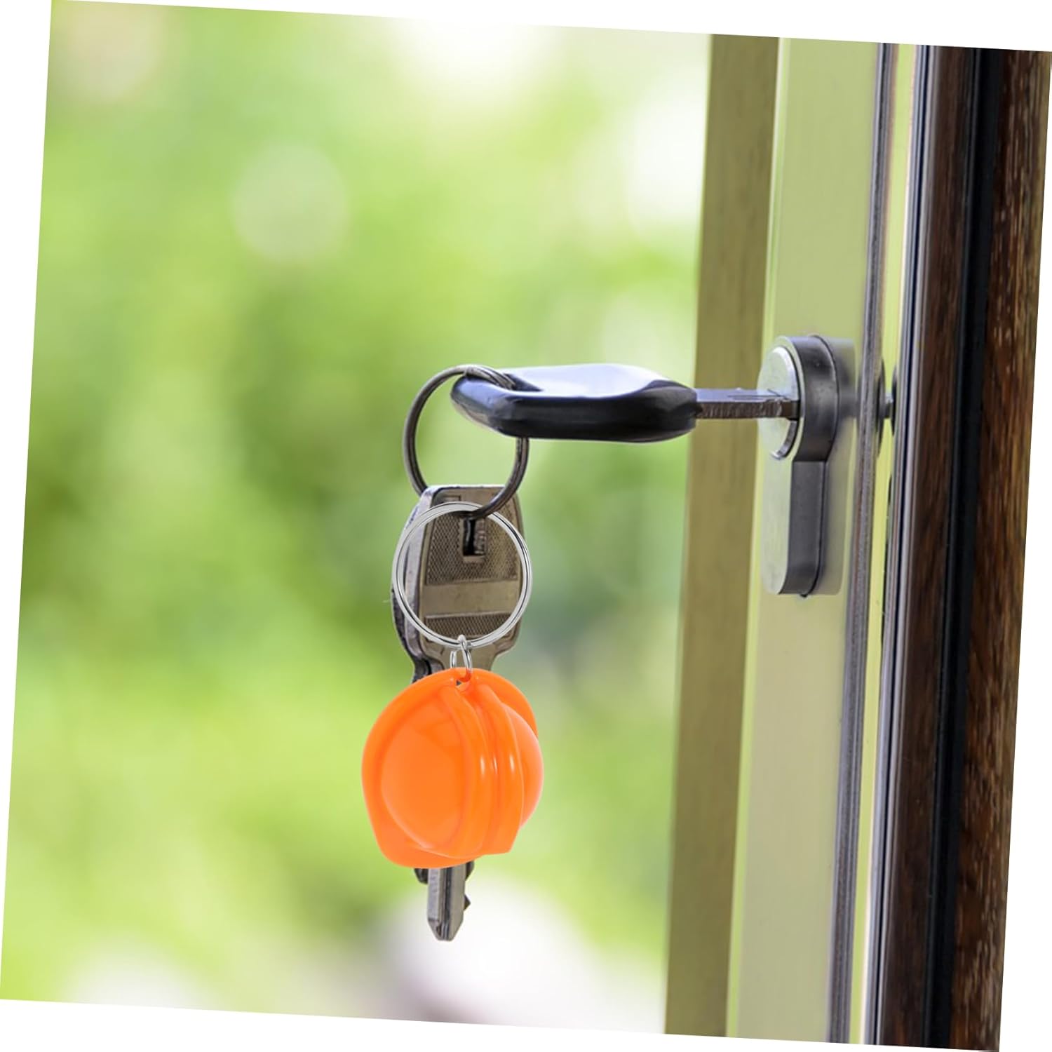 Zerodeko 4pc Unique Mini Helmet Keychain Set