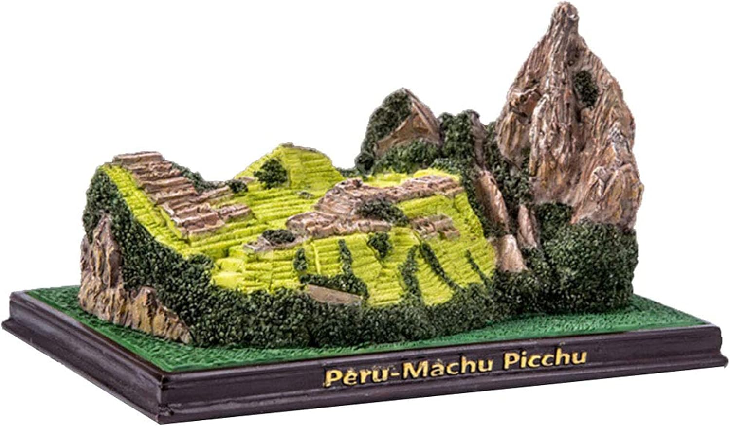 Machu Picchu Statue Home Decor Sculpture Desktop Ornament