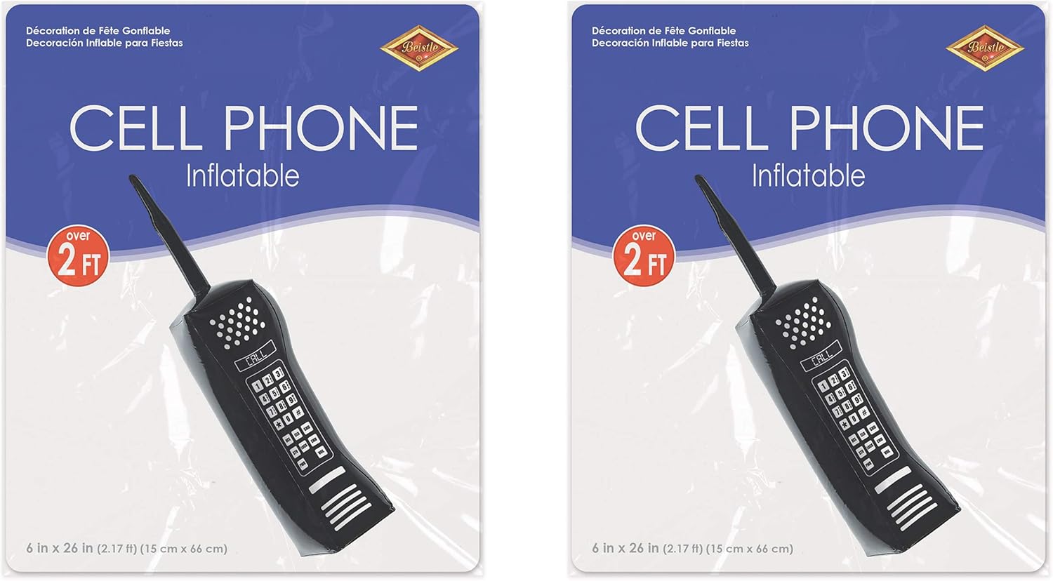 Beistle Inflatable Cell Phones Pack of 2