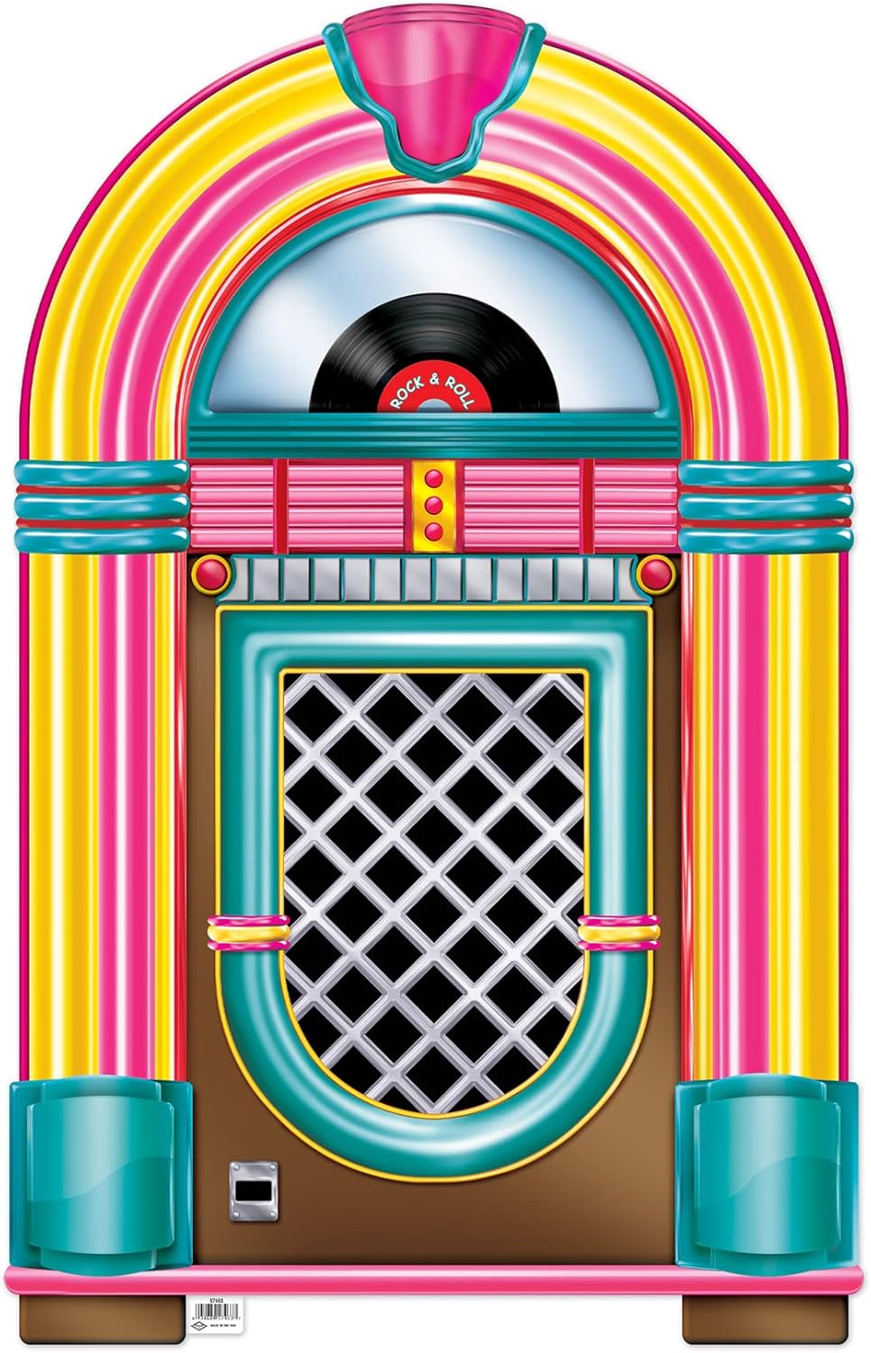 Beistle Jukebox Cutout for Parties