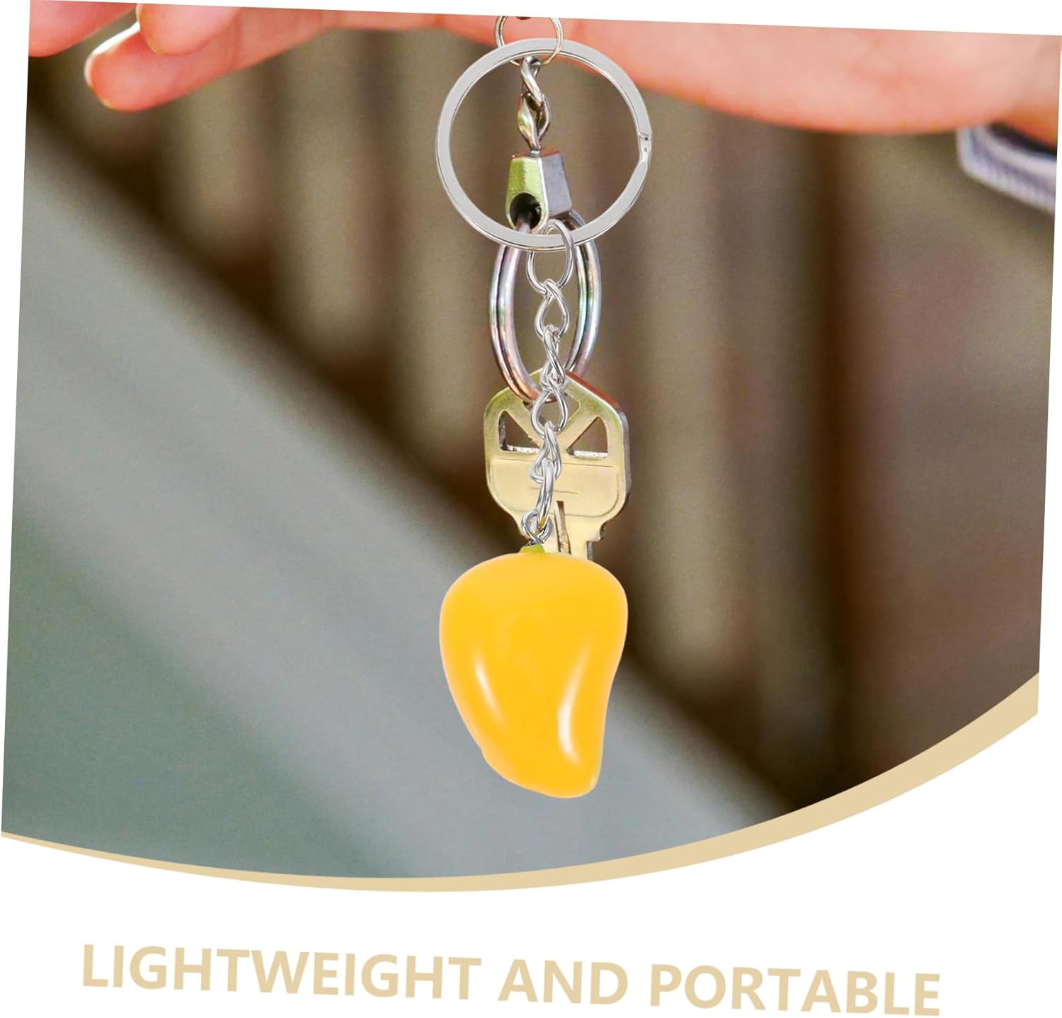 Alipis 10Pcs Summer Fruit Keychain Ornaments