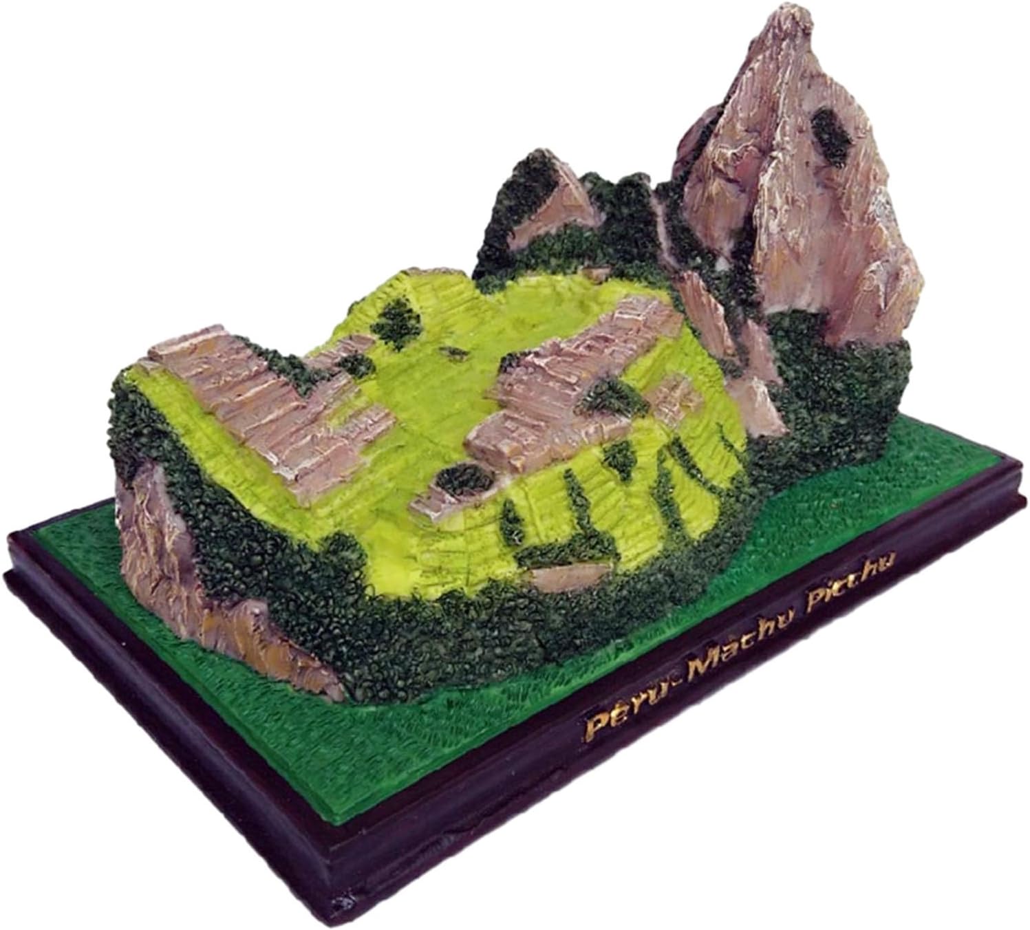 Machu Picchu Statue Home Decor Sculpture Desktop Ornament