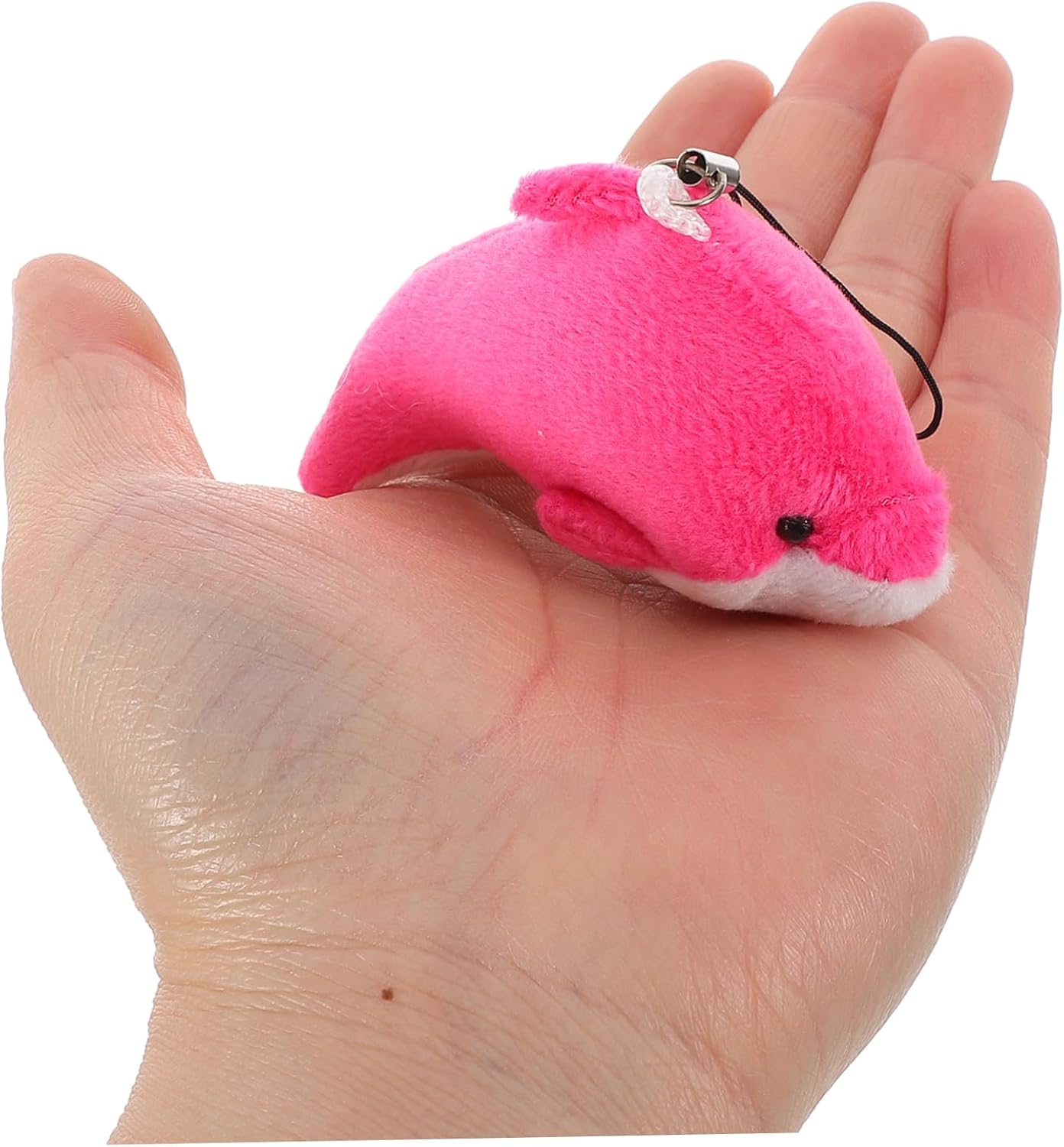 Mini Dolphin Plush Pendant Keychain Party Favor Accessory