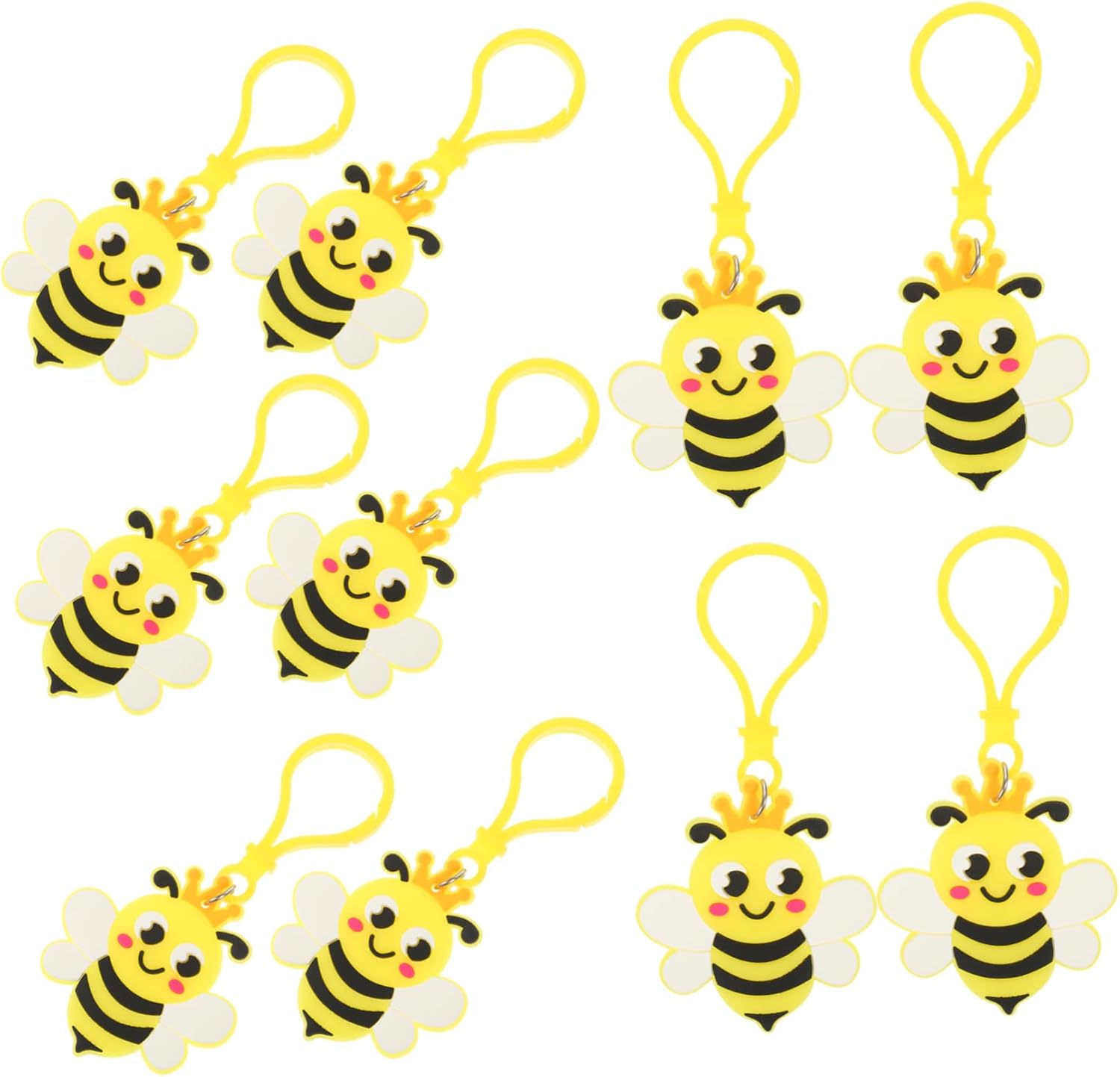 Cute Cartoon Bee Keychain for Party Favors