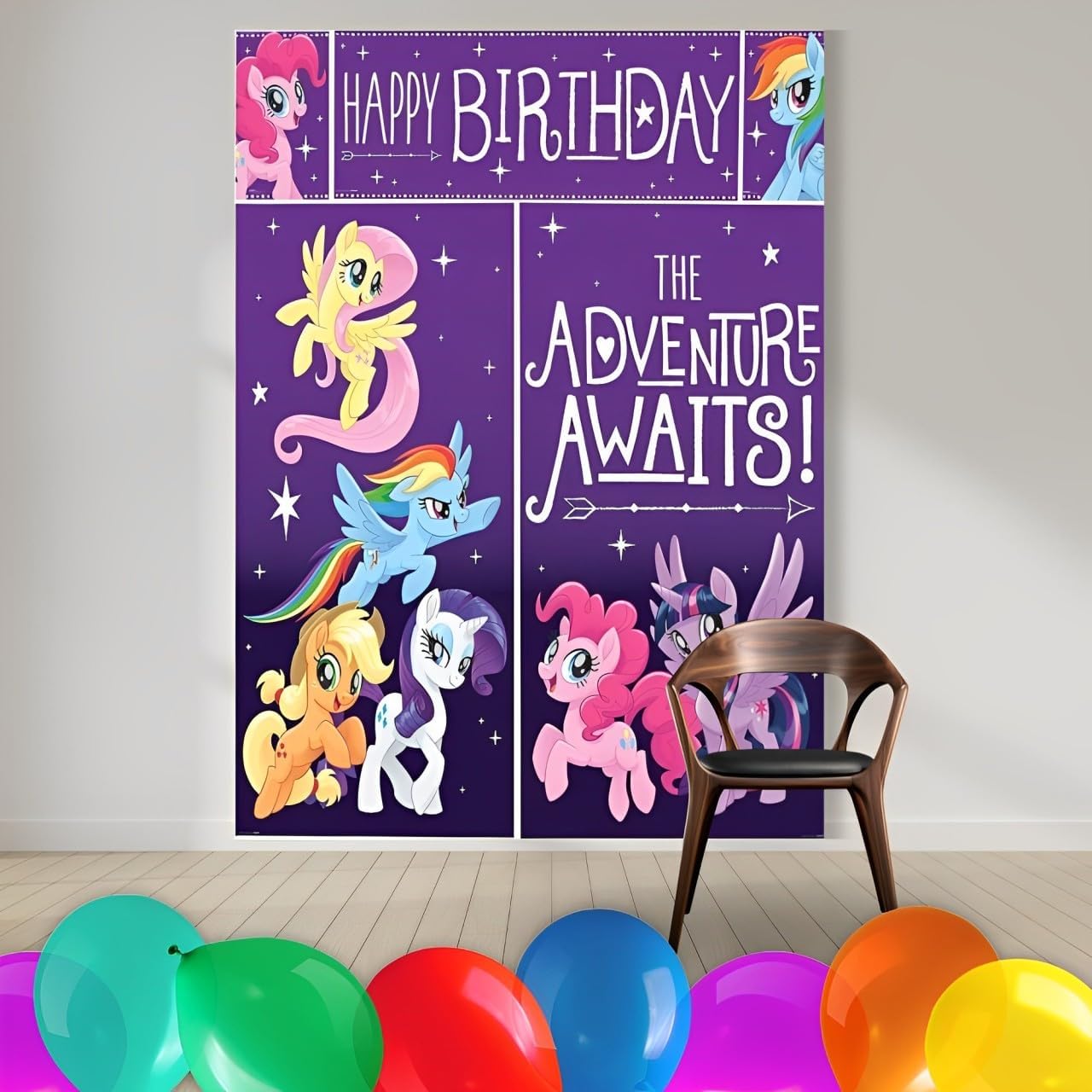 My Little Pony Scene Setters Pack Of 16 With 12 Photo Props