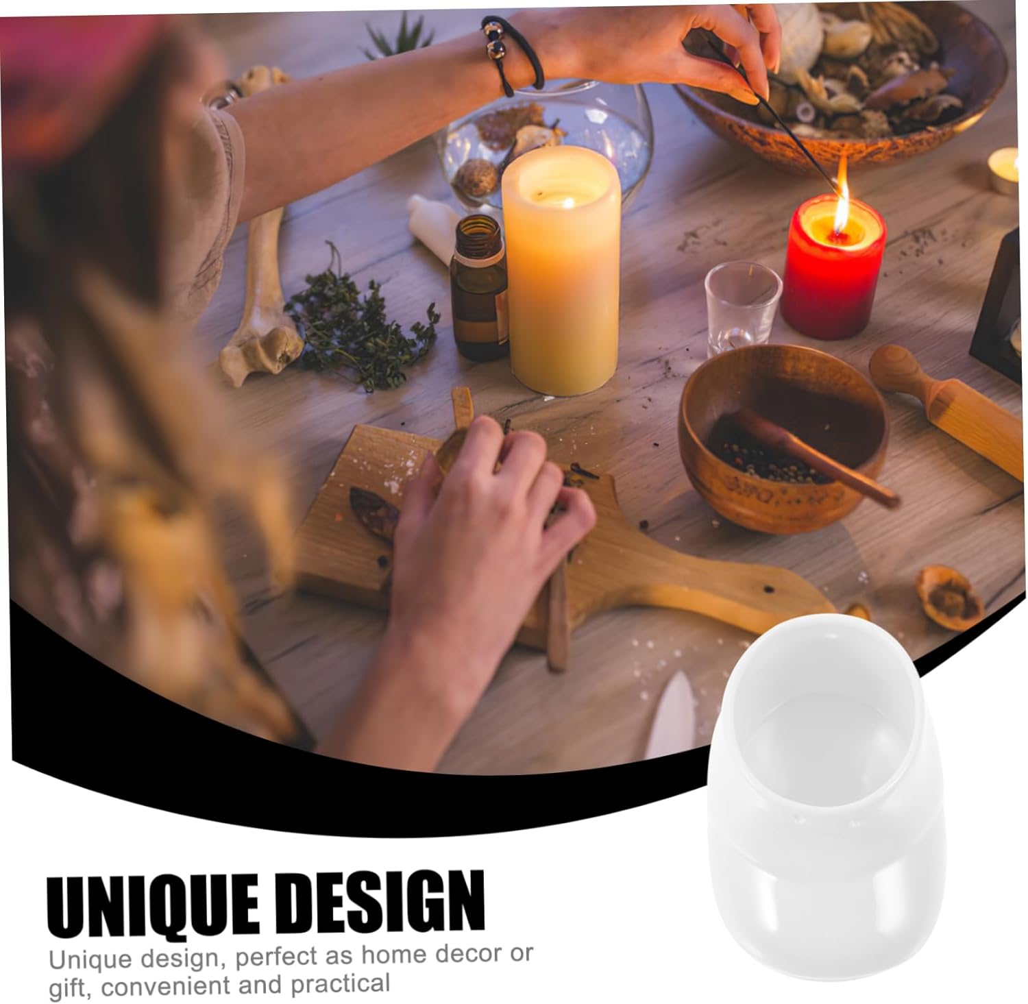 Christmas Boots Shaped Candle Holder Festive Decor Ornament