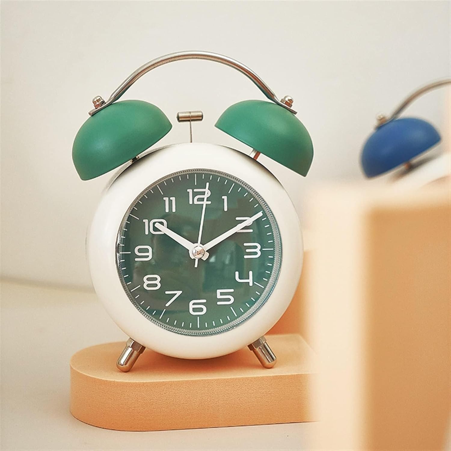 Double Bell Alarm Clock with Backlight and Loud Ringtone