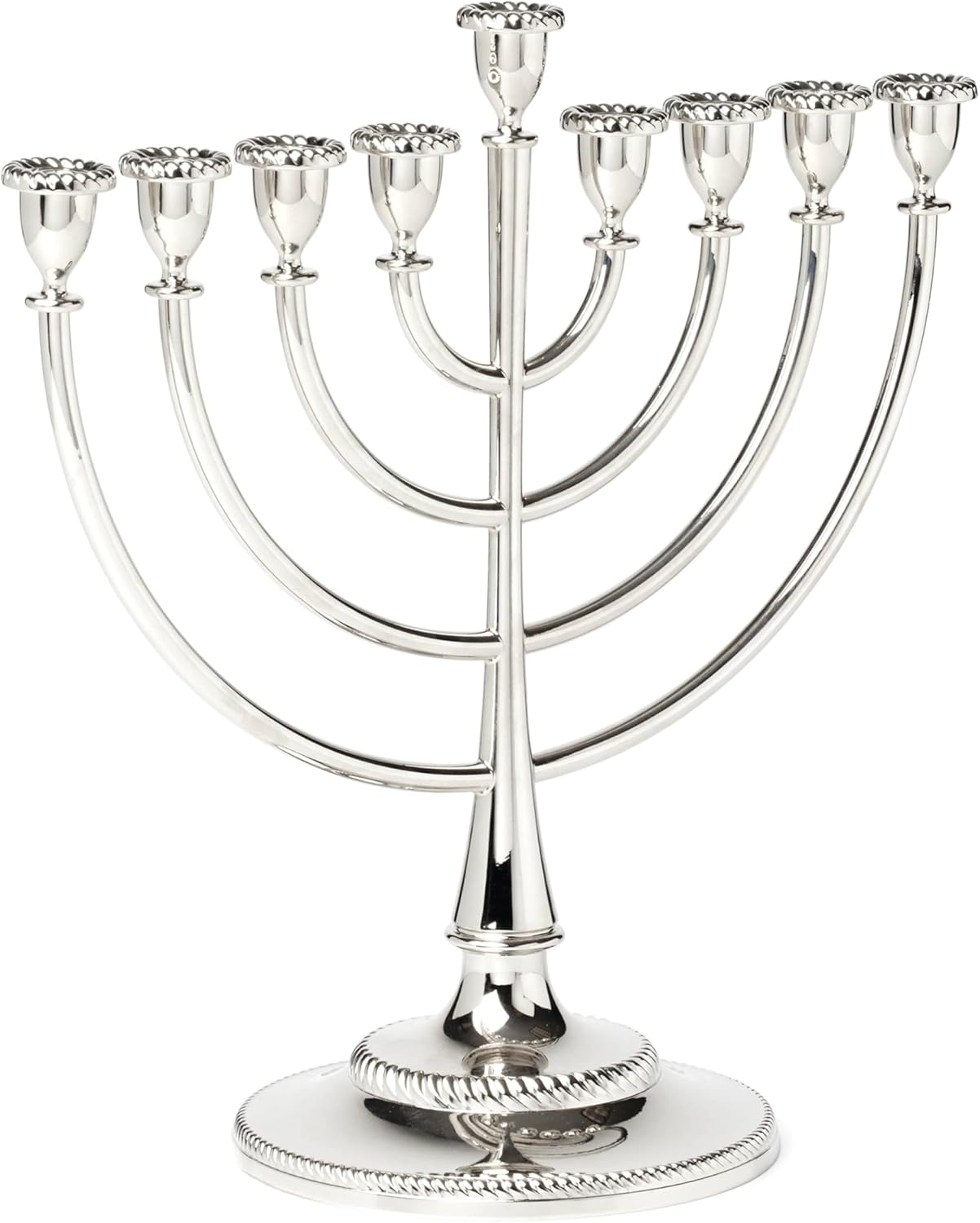 Reed And Barton 896613 Roseland Silver Menorah 1