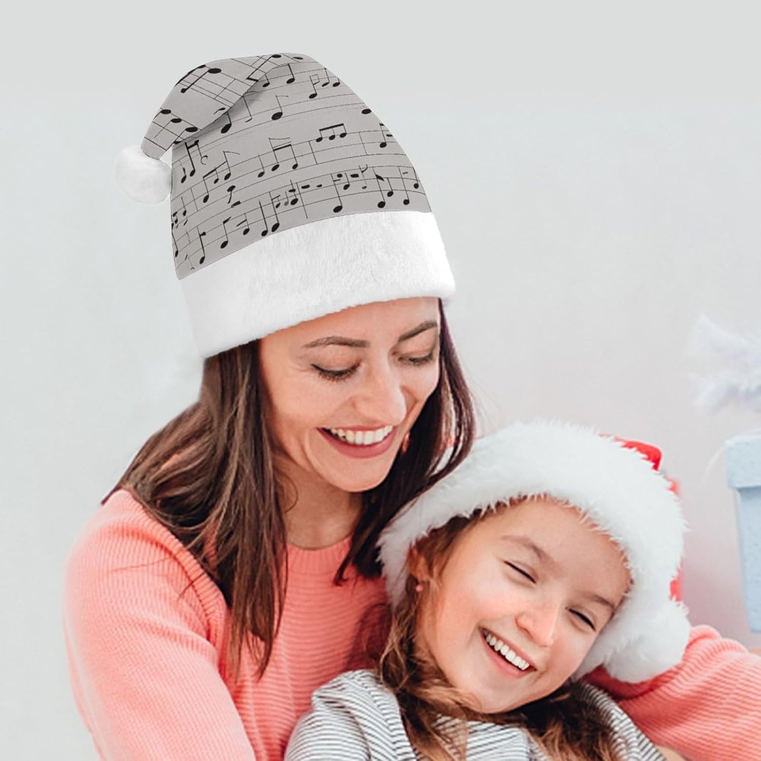 Santa Hat with Birds of Prey Design for Christmas Party