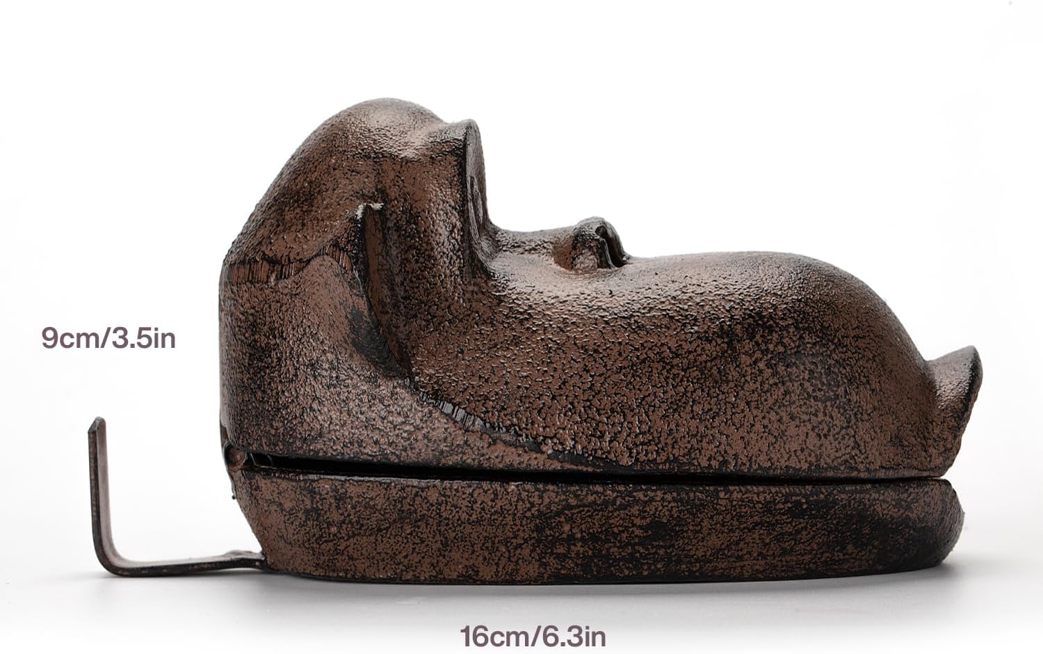 Monkey Ashtray for Cigar Lovers Cast Iron Decor