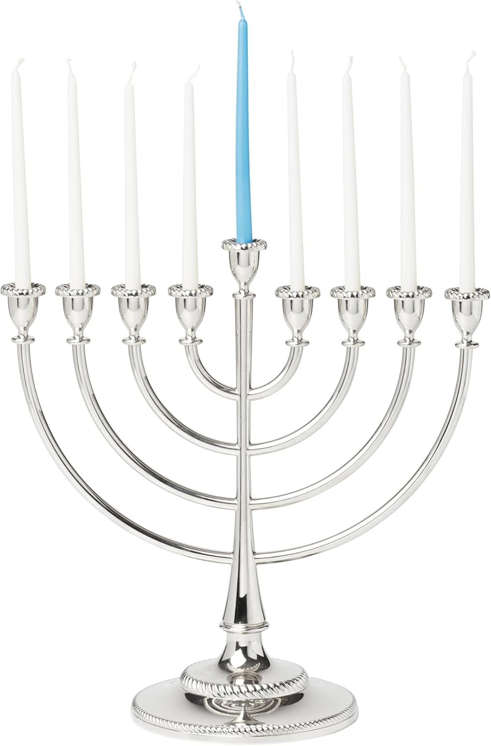 Reed And Barton 896613 Roseland Silver Menorah 1