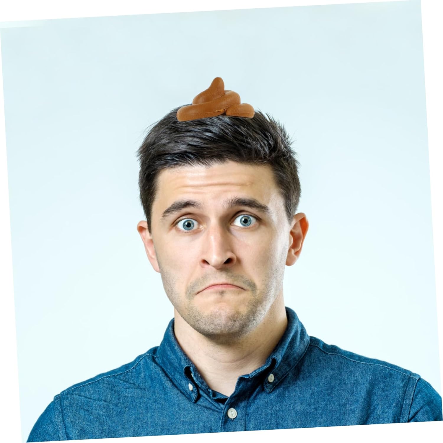 3pcs Funny Poop Hat for All Ages Prank Party Prop