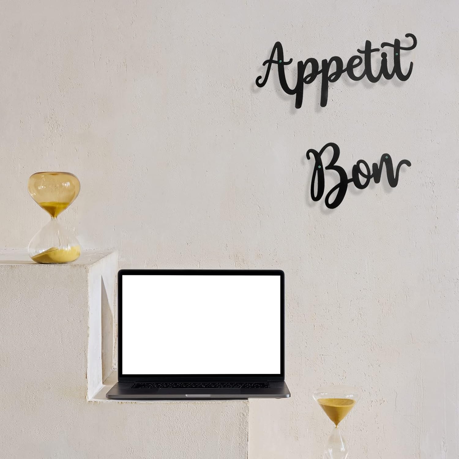 BESPORTBLE Wall Art Letters Sign Pendant for Home Decor
